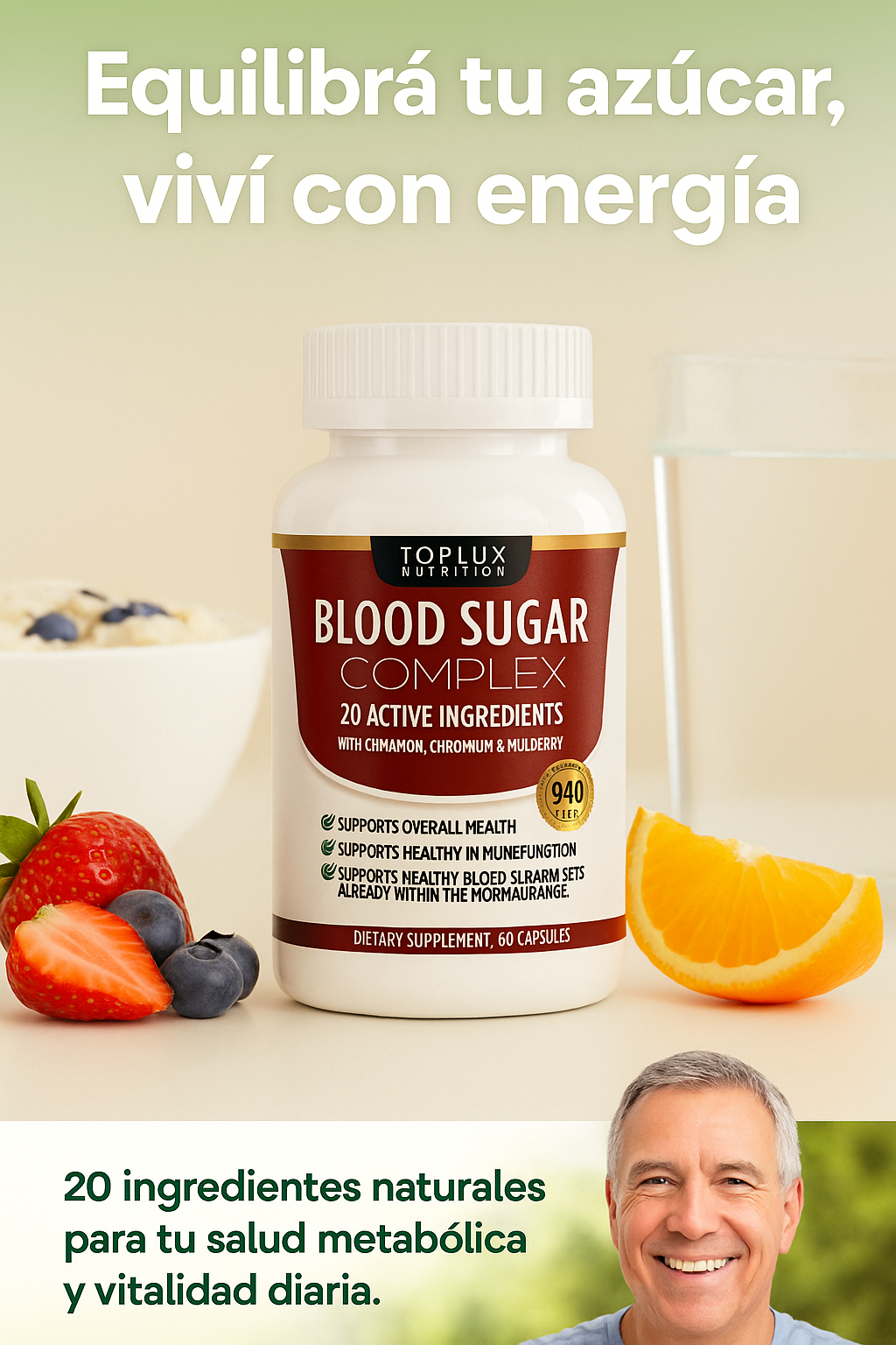 Blood Sugar Complex™ Equilibra tu azúcar