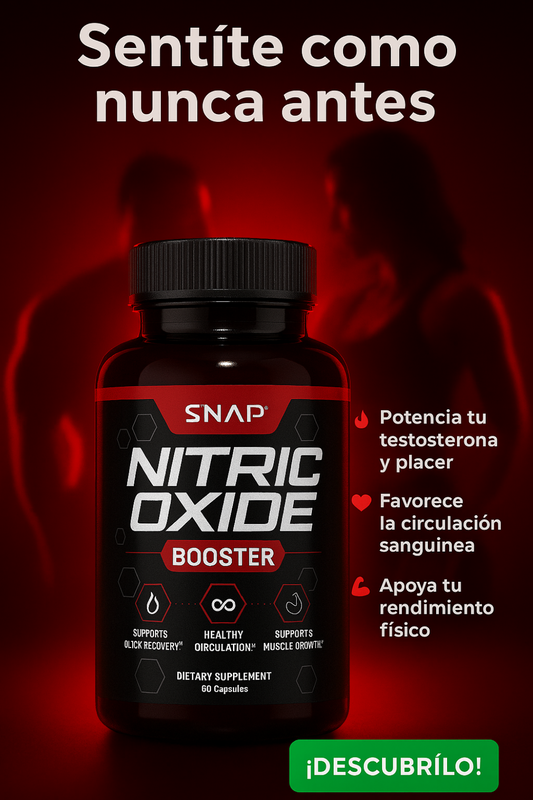 ÓXIDO NÍTRICO™ Potenciador Sexual